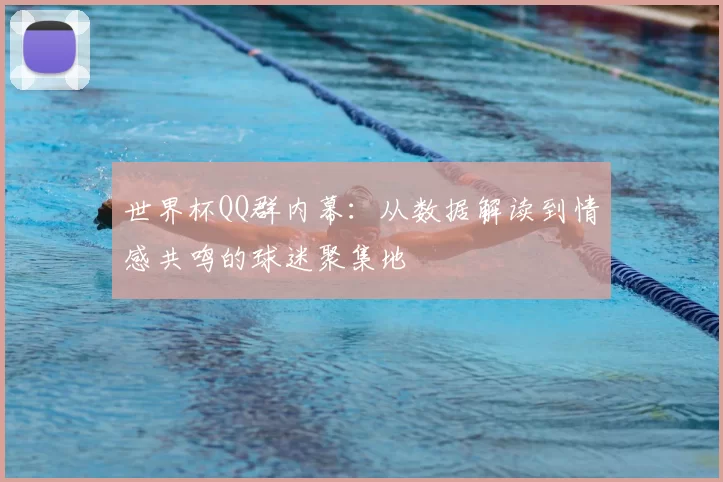 世界杯QQ群内幕：从数据解读到情感共鸣的球迷聚集地